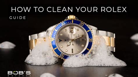 tightening a rolex submariner|how to clean Rolex.